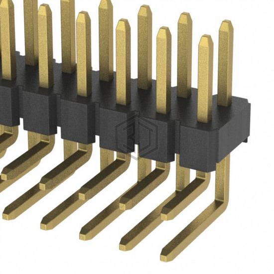 2PH2R-18-UA - Adam Tech - Rectangular Connectors - Headers, Male Pins