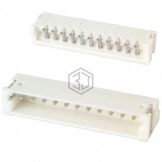 S11B-ZR-SM4A-TF(LF)(SN) - JST Sales America Inc. - Rectangular Connectors - Headers, Male Pins