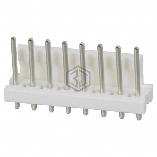 640388-8 - TE Connectivity AMP Connectors - Rectangular Connectors - Headers, Male Pins