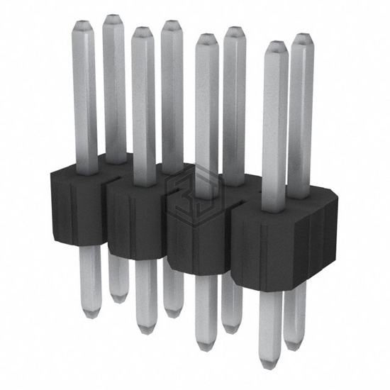 68602-408HLF - Amphenol ICC (FCI) - Rectangular Connectors - Headers, Male Pins