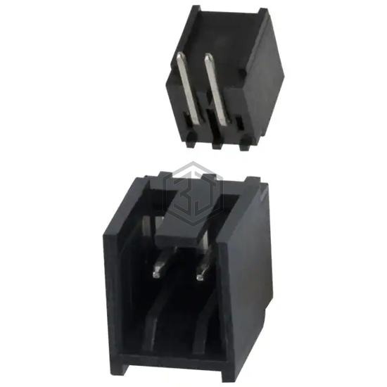 2-644803-2 - TE Connectivity AMP Connectors - Rectangular Connectors - Headers, Male Pins
