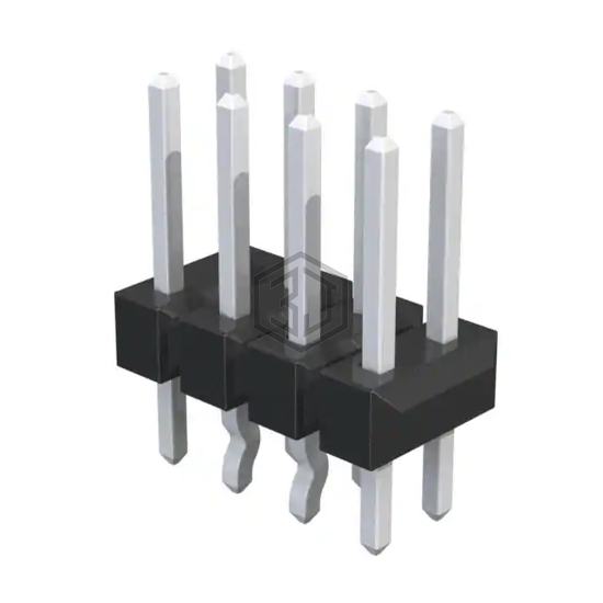 0702871002 - Molex - Rectangular Connectors - Headers, Male Pins