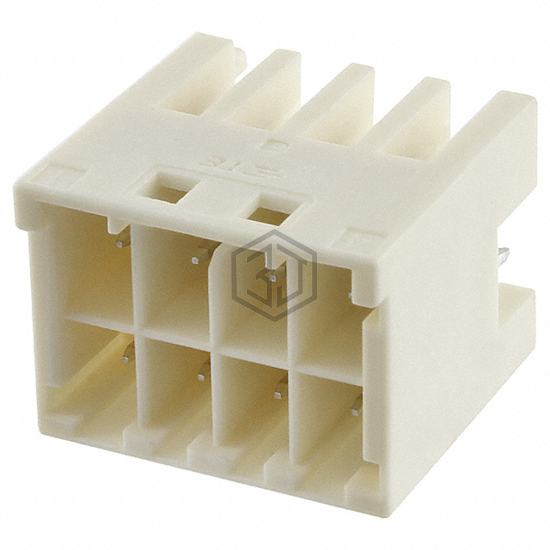 1-1971906-4 - TE Connectivity AMP Connectors - Rectangular Connectors - Headers, Male Pins