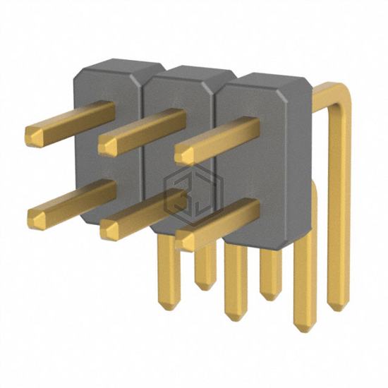 M22-2040305 - Harwin Inc. - Rectangular Connectors - Headers, Male Pins