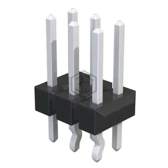 0702871001 - Molex - Rectangular Connectors - Headers, Male Pins