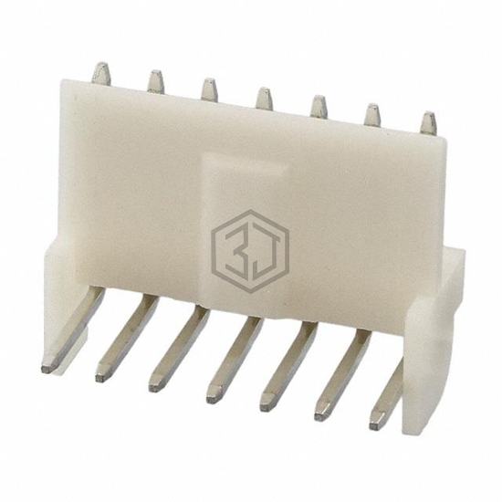 171826-7 - TE Connectivity AMP Connectors - Rectangular Connectors - Headers, Male Pins