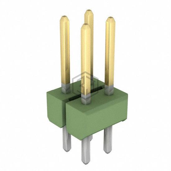 826632-2 - TE Connectivity AMP Connectors - Rectangular Connectors - Headers, Male Pins