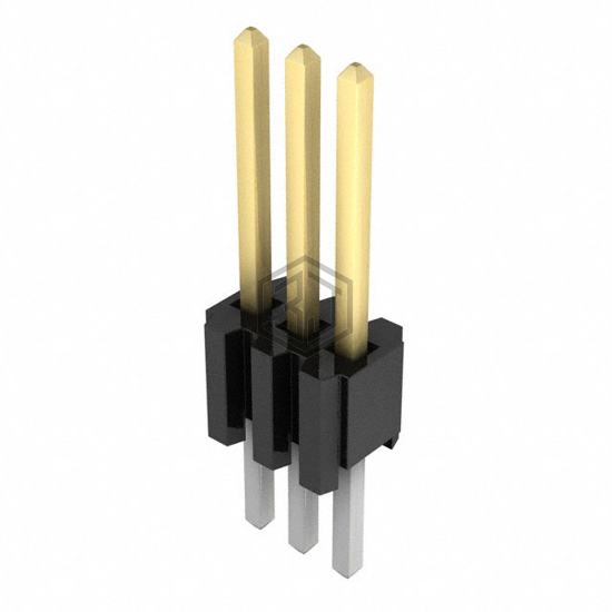 TMS-103-01-L-S - Samtec Inc. - Rectangular Connectors - Headers, Male Pins