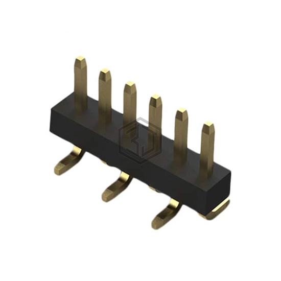 BC032-06-A-2-0200-0200-L-B - GCT - Rectangular Connectors - Headers, Male Pins