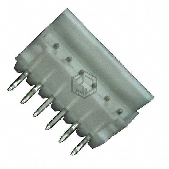 292250-6 - TE Connectivity AMP Connectors - Rectangular Connectors - Headers, Male Pins