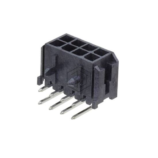 DML-08-A-H-T-A - Adam Tech - Rectangular Connectors - Headers, Male Pins