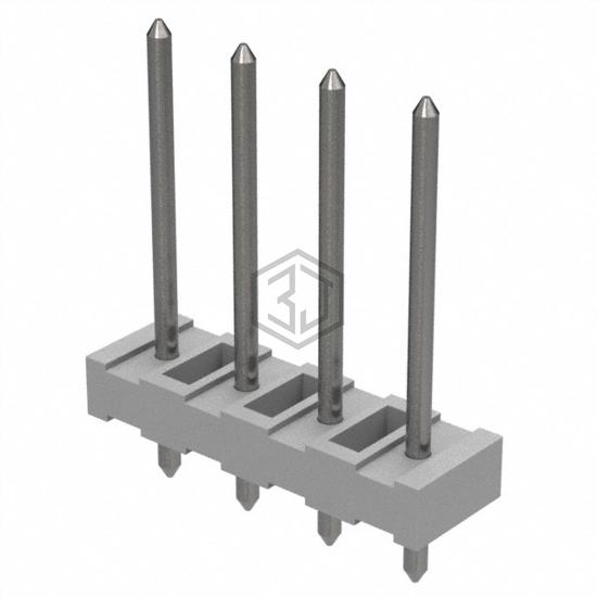 0010081042 - Molex - Rectangular Connectors - Headers, Male Pins