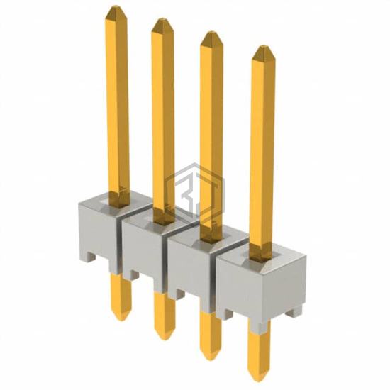 HTSW-104-14-G-S - Samtec Inc. - Rectangular Connectors - Headers, Male Pins
