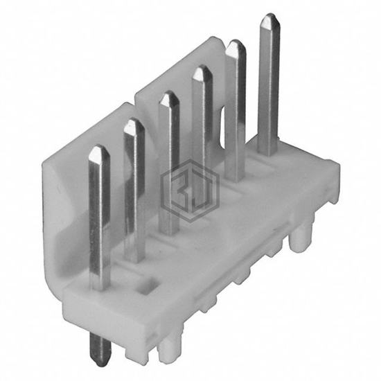 0026644060 - Molex - Rectangular Connectors - Headers, Male Pins