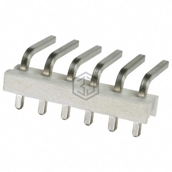 640385-6 - TE Connectivity AMP Connectors - Rectangular Connectors - Headers, Male Pins