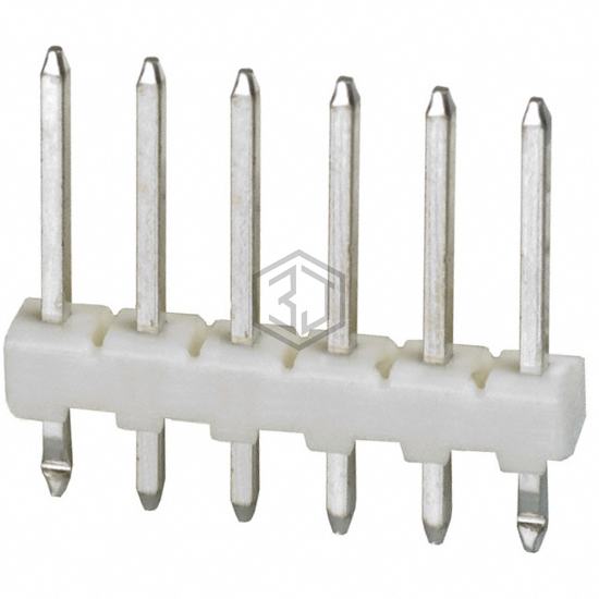 3-644695-6 - TE Connectivity AMP Connectors - Rectangular Connectors - Headers, Male Pins