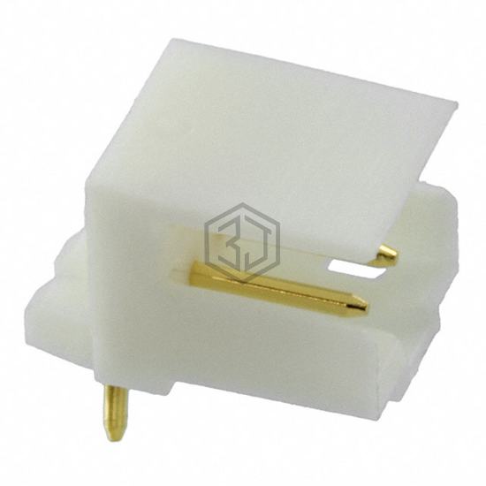 176394-2 - TE Connectivity AMP Connectors - Rectangular Connectors - Headers, Male Pins