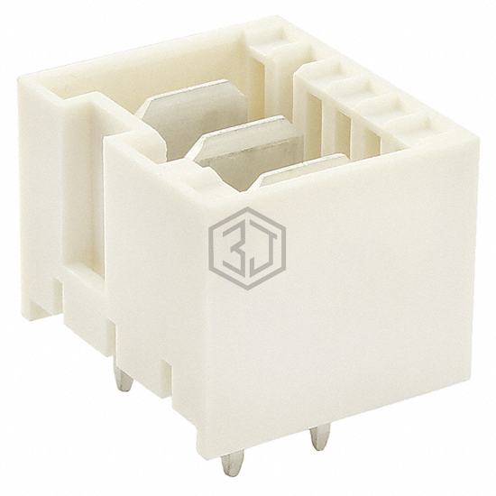 1971845-3 - TE Connectivity AMP Connectors - Rectangular Connectors - Headers, Male Pins