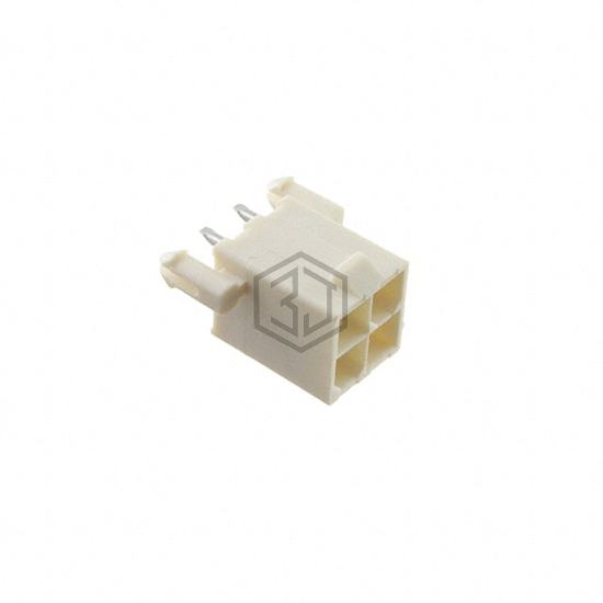 2825261-4 - TE Connectivity AMP Connectors - Rectangular Connectors - Headers, Male Pins