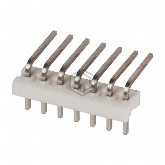 640453-7 - TE Connectivity AMP Connectors - Rectangular Connectors - Headers, Male Pins