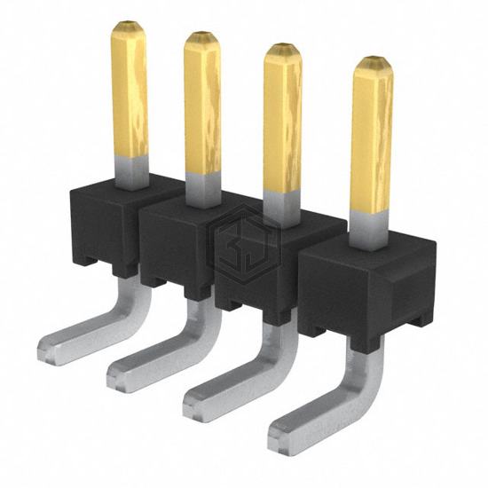 TMM-104-01-L-S-RA - Samtec Inc. - Rectangular Connectors - Headers, Male Pins