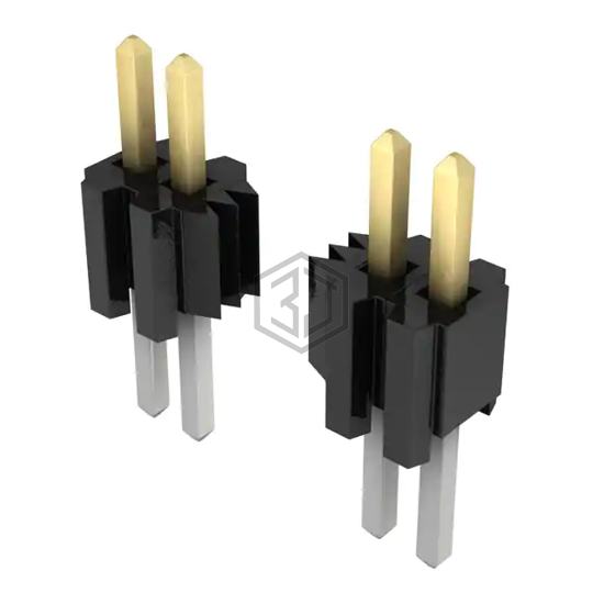 TMS-112-02-L-S - Samtec Inc. - Rectangular Connectors - Headers, Male Pins