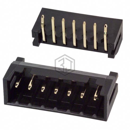DF3-7P-2DS(01) - Hirose Electric Co Ltd - Rectangular Connectors - Headers, Male Pins