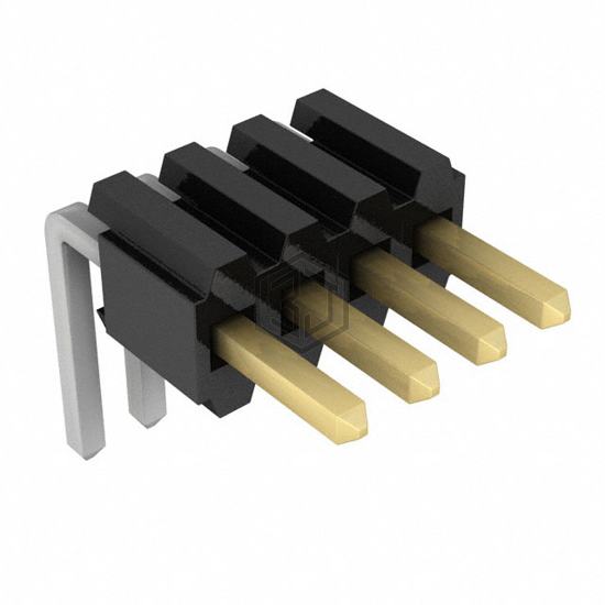TMS-104-02-S-S-RA - Samtec Inc. - Rectangular Connectors - Headers, Male Pins