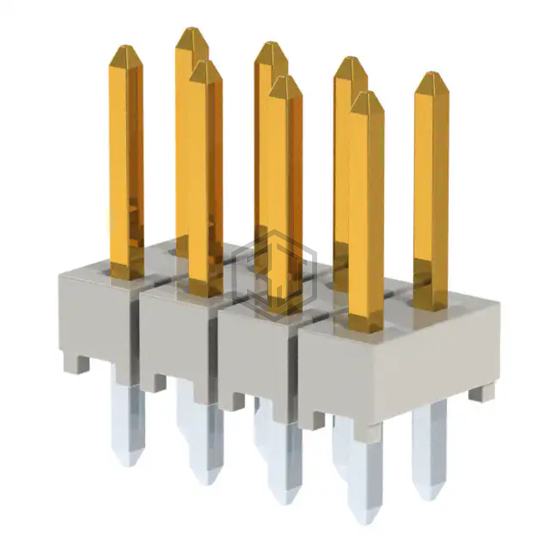 HTSW-104-07-F-D - Samtec Inc. - Rectangular Connectors - Headers, Male Pins
