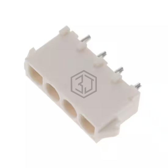 1969807-1 - TE Connectivity AMP Connectors - Rectangular Connectors - Headers, Male Pins