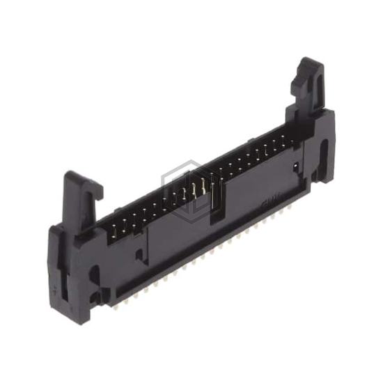 MHR-40-VUAL - Adam Tech - Rectangular Connectors - Headers, Male Pins
