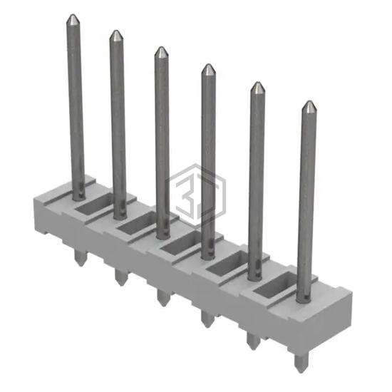 0010081062 - Molex - Rectangular Connectors - Headers, Male Pins