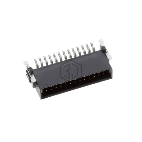 ESMC-M-26-SGR-SMT-T/R - Adam Tech - Rectangular Connectors - Headers, Male Pins