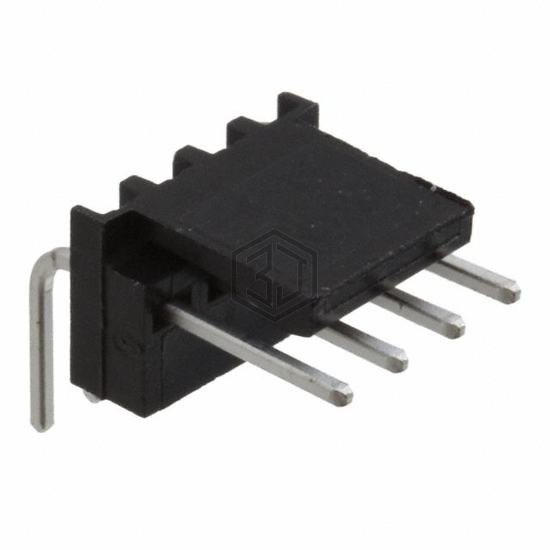 3-647630-4 - TE Connectivity AMP Connectors - Rectangular Connectors - Headers, Male Pins