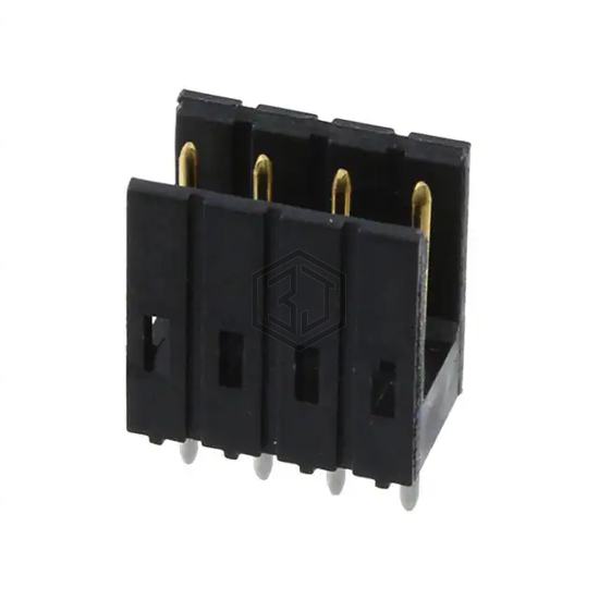826467-4 - TE Connectivity AMP Connectors - Rectangular Connectors - Headers, Male Pins
