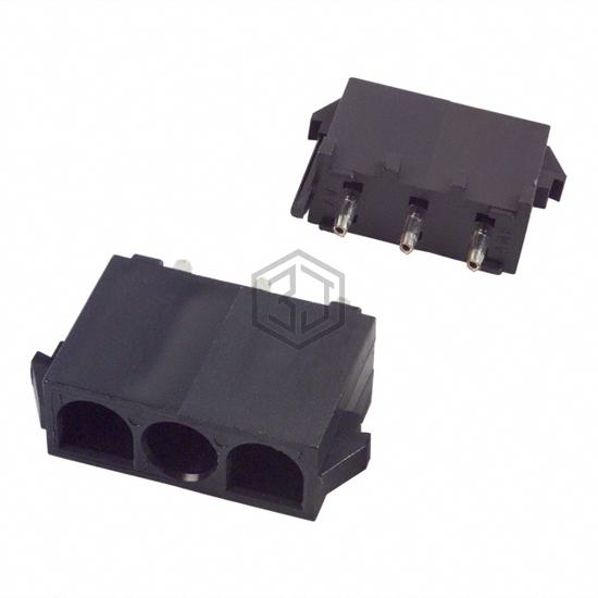 1-641966-1 - TE Connectivity AMP Connectors - Rectangular Connectors - Headers, Male Pins