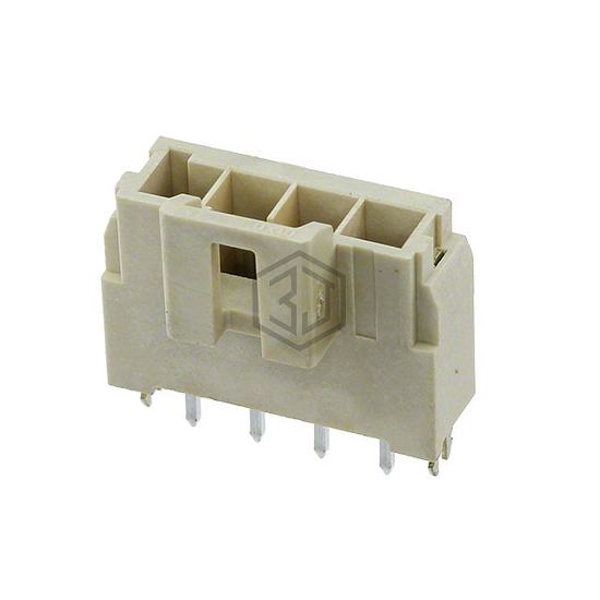 1722872104 - Molex - Rectangular Connectors - Headers, Male Pins