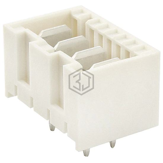 1971845-4 - TE Connectivity AMP Connectors - Rectangular Connectors - Headers, Male Pins