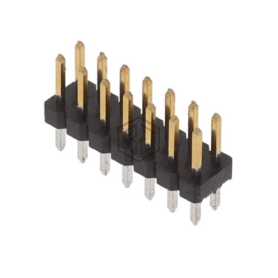 2842138-7 - TE Connectivity AMP Connectors - Rectangular Connectors - Headers, Male Pins