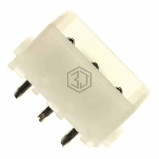 350423-1 - TE Connectivity AMP Connectors - Rectangular Connectors - Headers, Male Pins