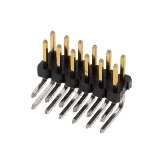 2842162-6 - TE Connectivity AMP Connectors - Rectangular Connectors - Headers, Male Pins