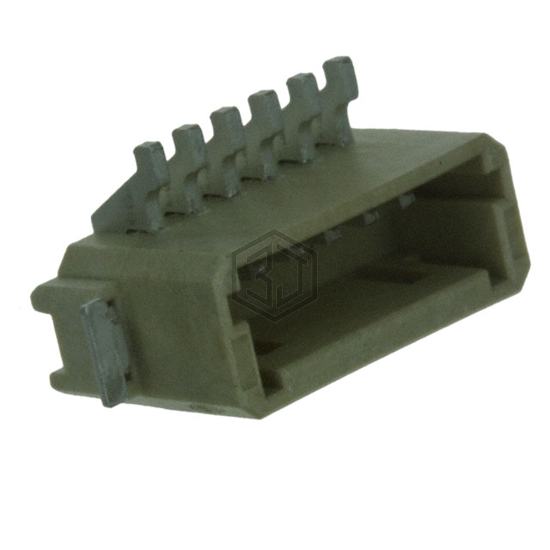 2106091-5 - TE Connectivity AMP Connectors - Rectangular Connectors - Headers, Male Pins