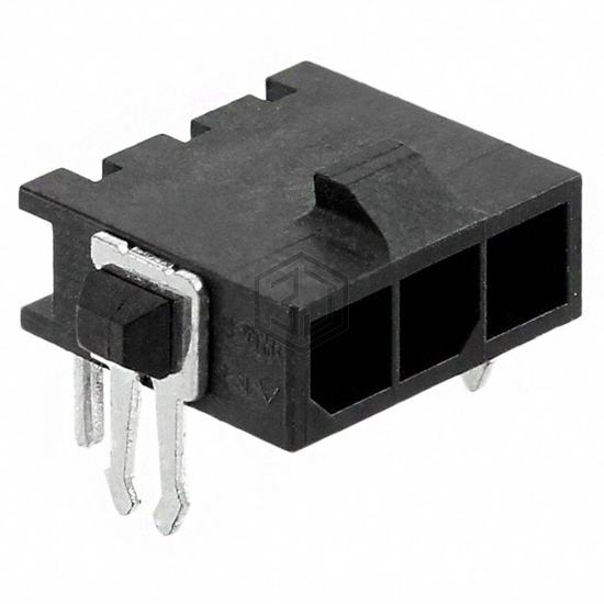 2-1445088-3 - TE Connectivity AMP Connectors - Rectangular Connectors - Headers, Male Pins