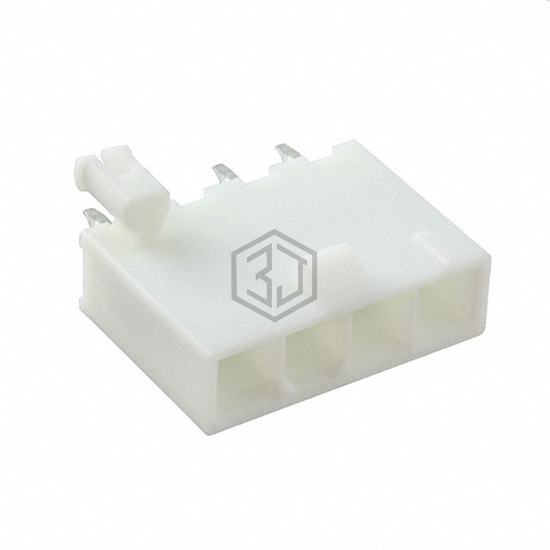 0460140404 - Molex - Rectangular Connectors - Headers, Male Pins