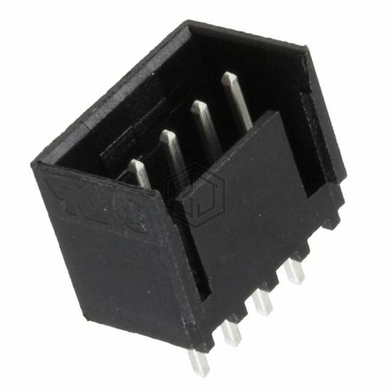 3-644893-4 - TE Connectivity AMP Connectors - Rectangular Connectors - Headers, Male Pins