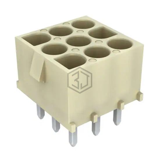 0010845090 - Molex - Rectangular Connectors - Headers, Male Pins