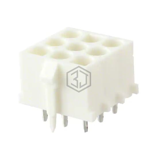 0432550091 - Molex - Rectangular Connectors - Headers, Male Pins