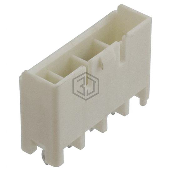 1376384-1 - TE Connectivity AMP Connectors - Rectangular Connectors - Headers, Male Pins