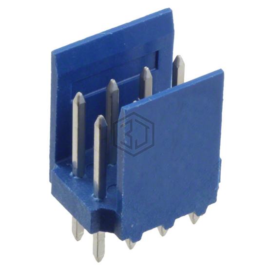281739-4 - TE Connectivity AMP Connectors - Rectangular Connectors - Headers, Male Pins