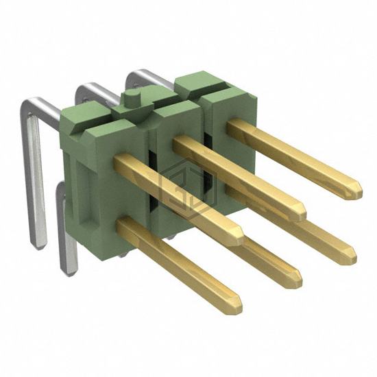 825457-3 - TE Connectivity AMP Connectors - Rectangular Connectors - Headers, Male Pins